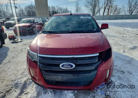 2011 Ford Edge Sport из США, поврежденный, VIN 2FMDK4AK1BBA57811